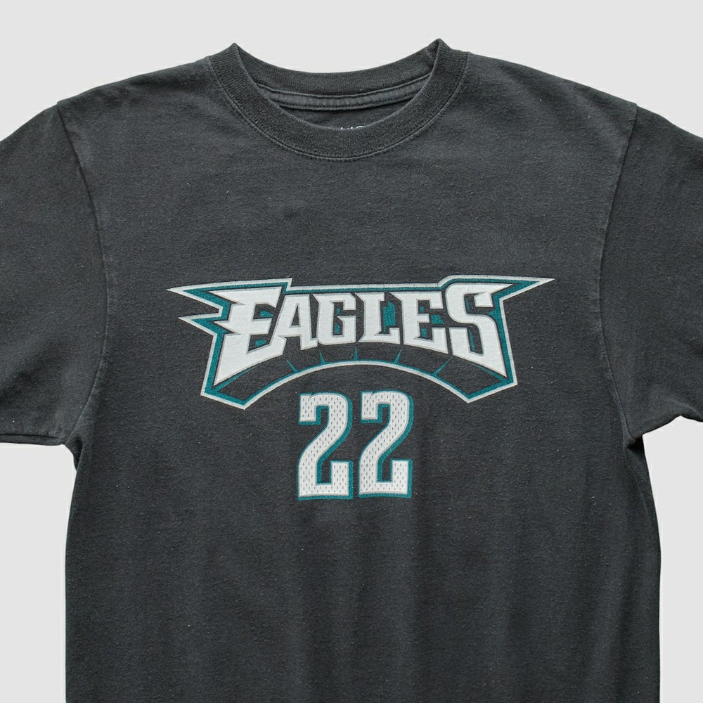 Fanatics Philadelphia Eagles Reebok 2000s T-Shirt Black Vintage
