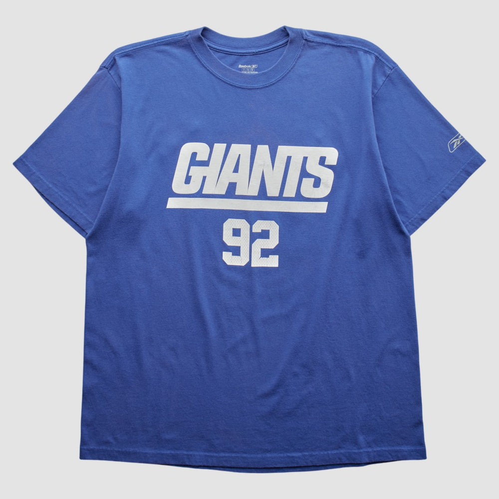 Fanatics New York Giants Reebok 2000s T-Shirt Blue Vintage
