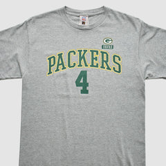 Fanatics Green Bay Packers NFL 2000s T-Shirt Heather Gray Vintage