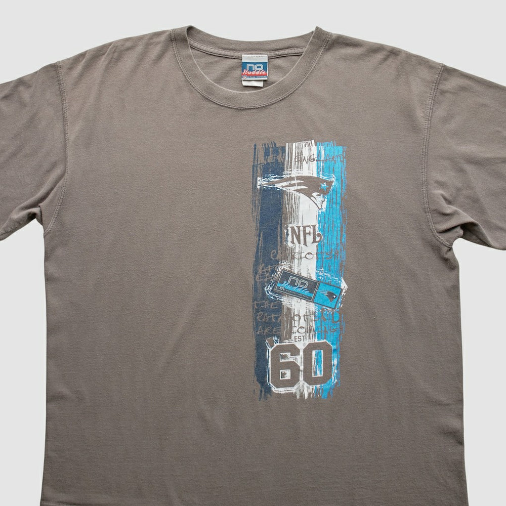 Fanatics New England Patriots 2000s T-Shirt Gray Vintage