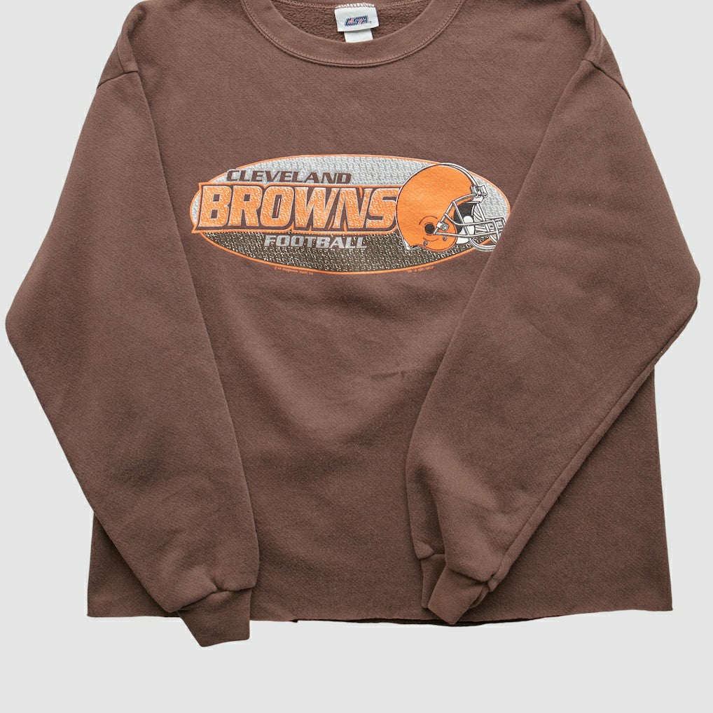Fanatics Cleveland Browns 2001 Pullover Sweatshirt Brown Vintage