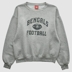 Fanatics Cincinnati Bengals NFL 2000s Pullover Sweatshirt Heather Gray Vintage
