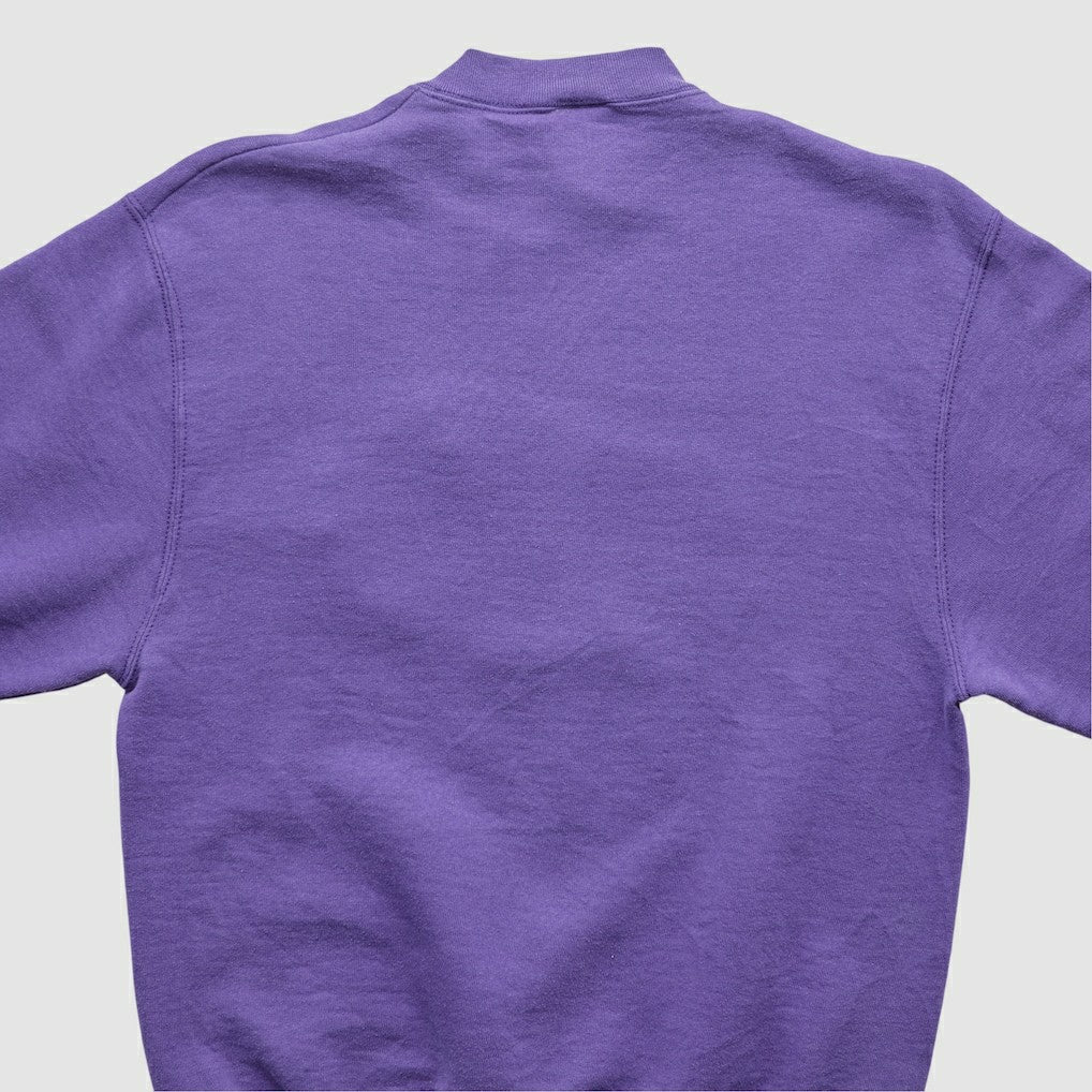 Fanatics Minnesota Vikings Pro Player 90s Pullover Sweatshirt Purple Vintage
