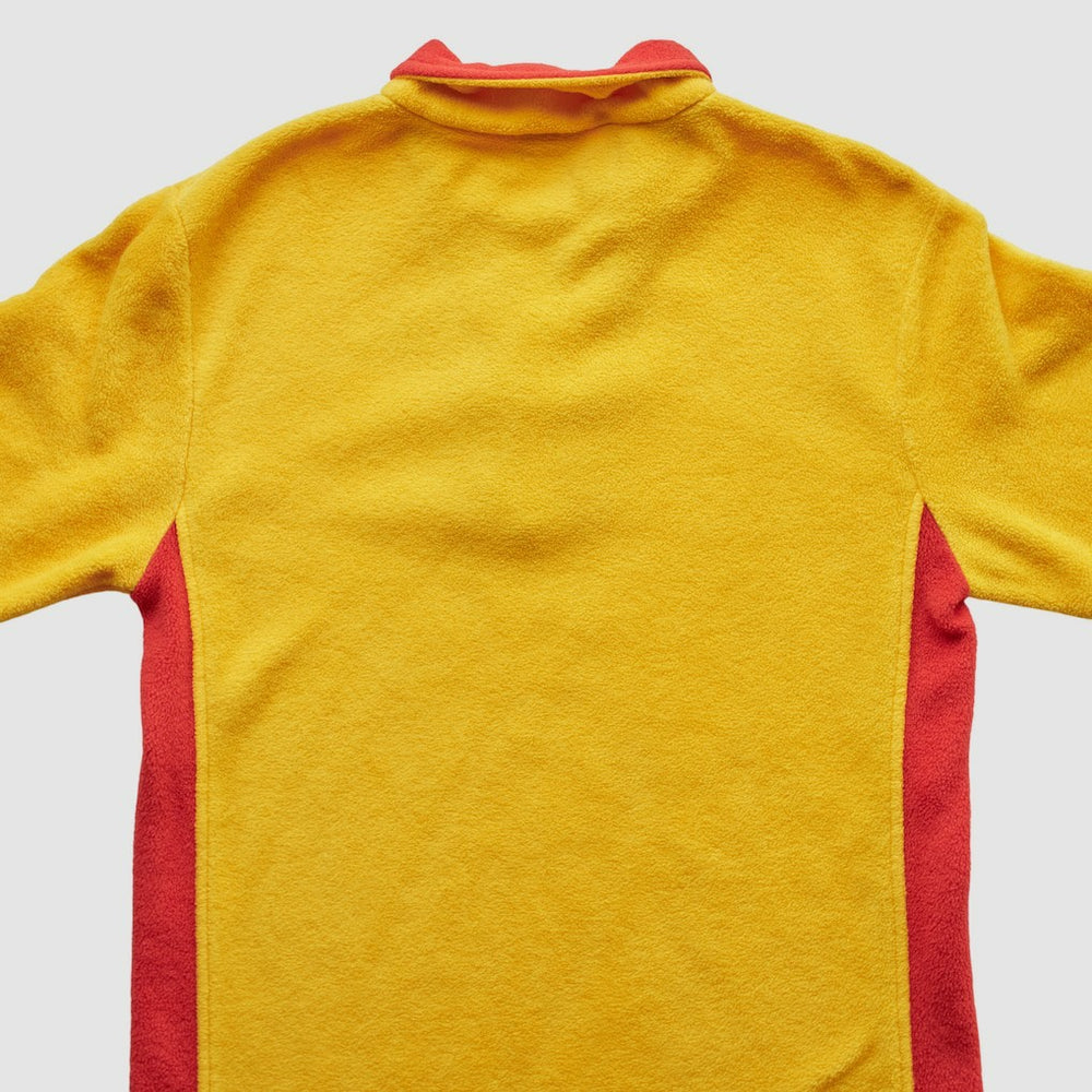 Fanatics Kansas City Chiefs NFL 2000s 1/4 Zip Sweatshirt Yellow Vintage
