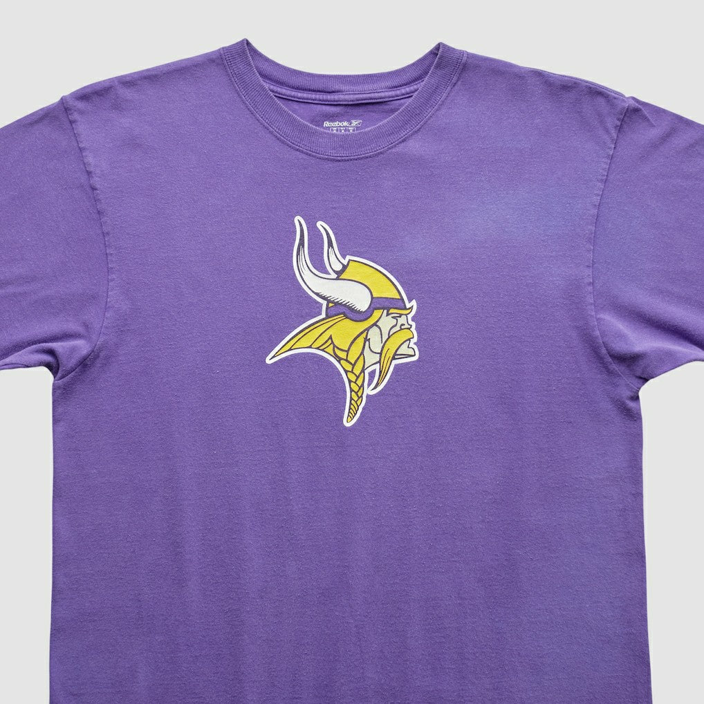 Fanatics Minnesota Vikings Reebok 2000s T-Shirt Purple Vintage