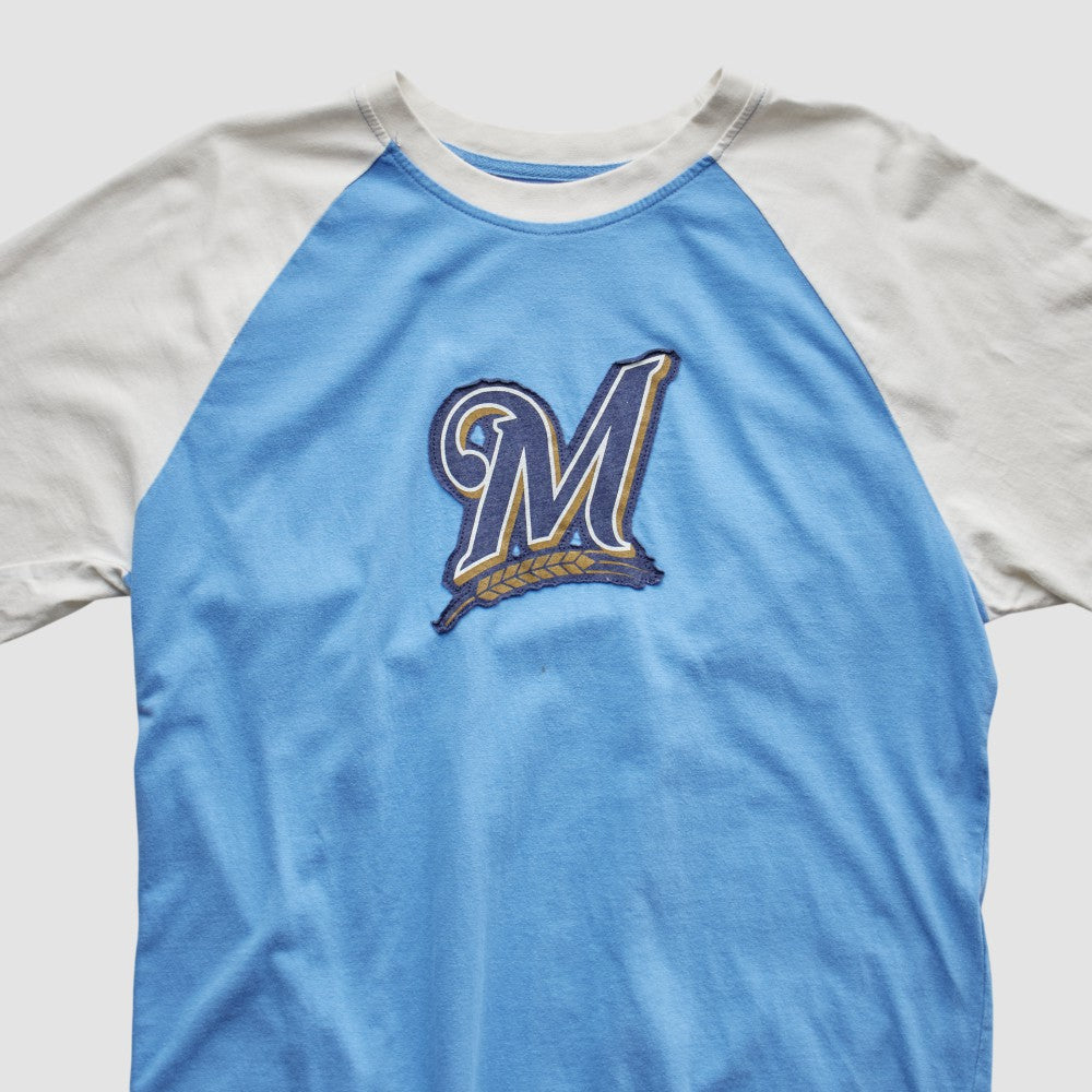Milwaukee Brewers 2000s T-Shirt - Light Blue - Vintage - Fanatics on Sale