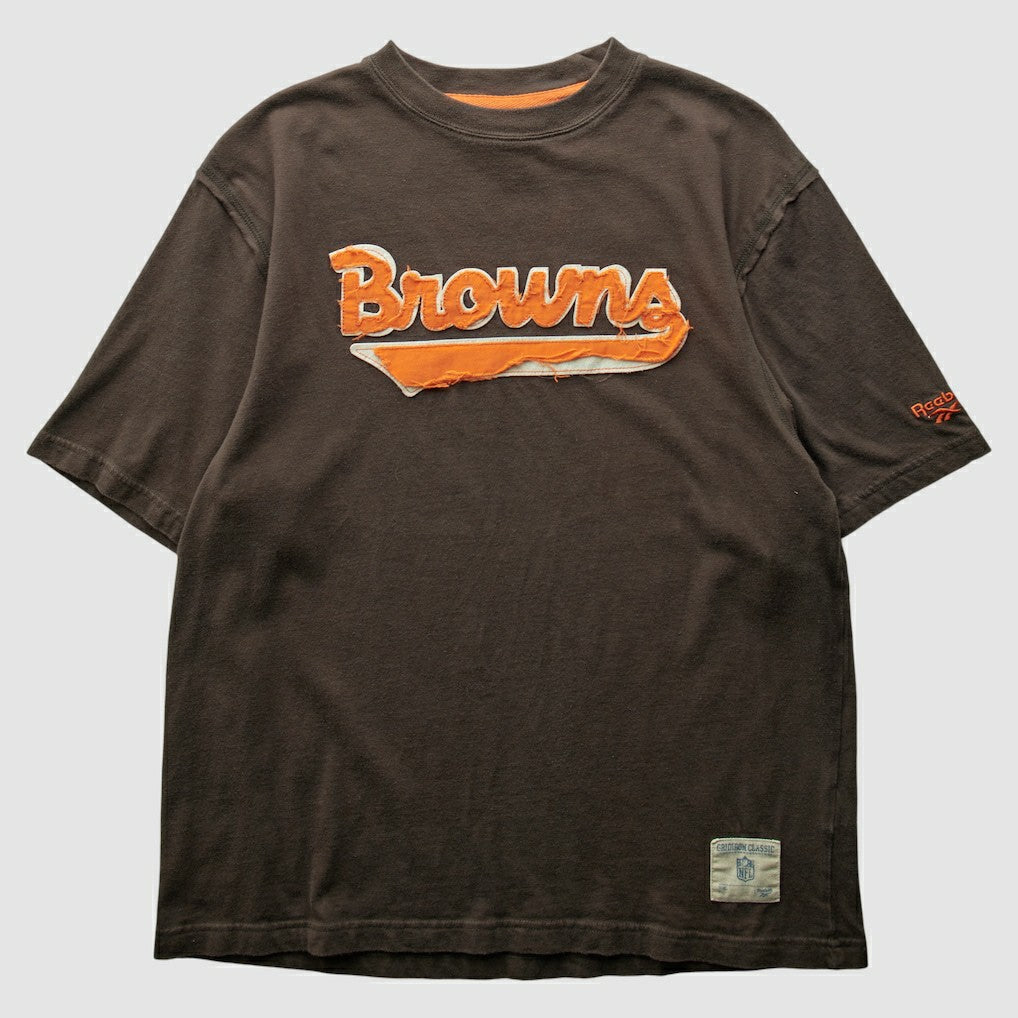 Fanatics Cleveland Browns Reebok 2000s T-Shirt Brown Vintage