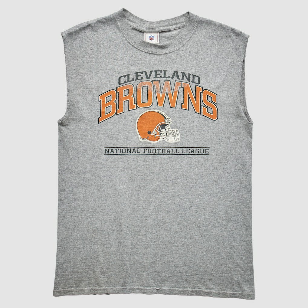 Fanatics Cleveland Browns 2000s Tank Heather Gray Vintage