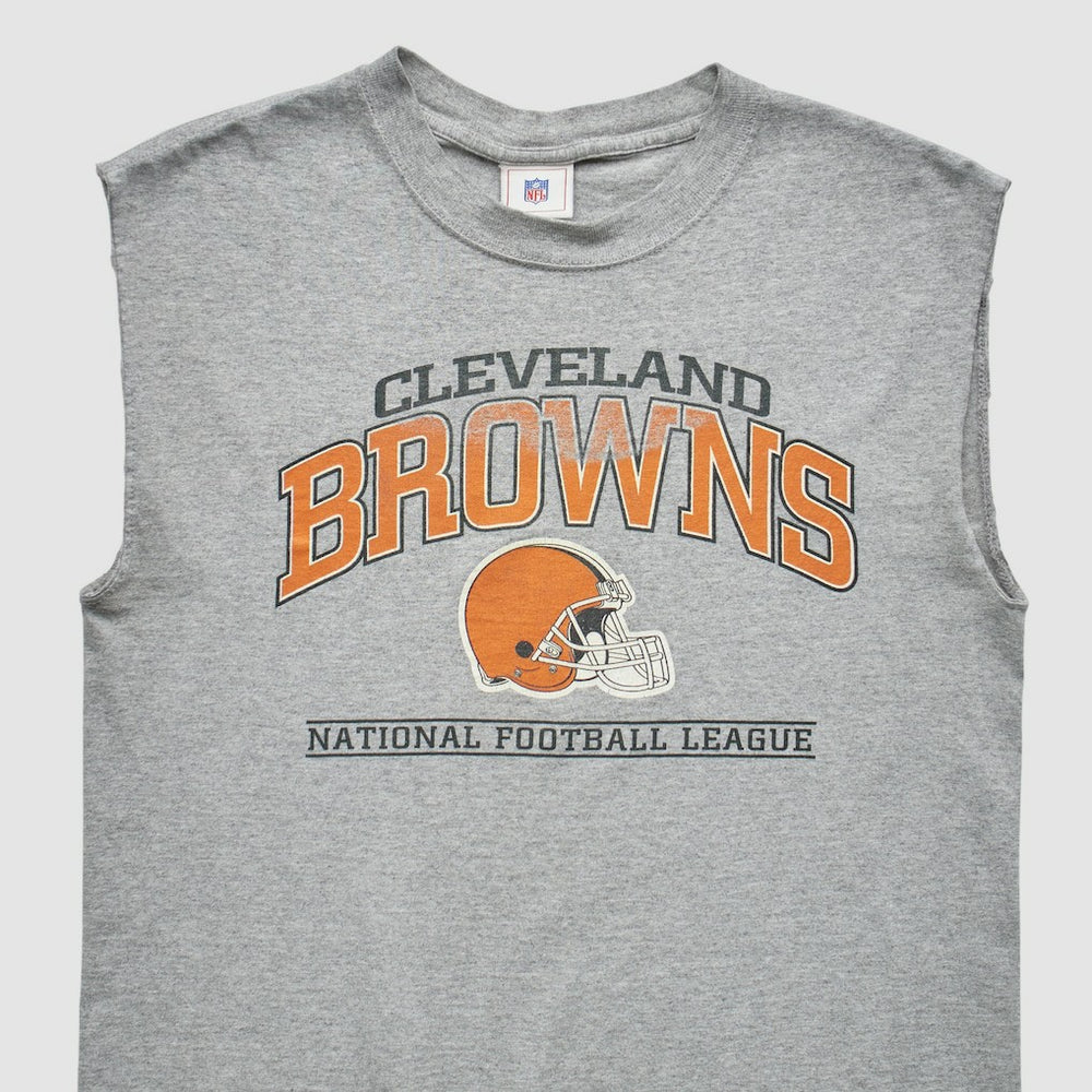 Fanatics Cleveland Browns 2000s Tank Heather Gray Vintage