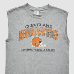 Fanatics Cleveland Browns 2000s Tank Heather Gray Vintage