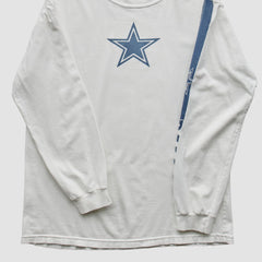 Fanatics Dallas Cowboys Reebok 2010s Long Sleeve T-Shirt White Vintage
