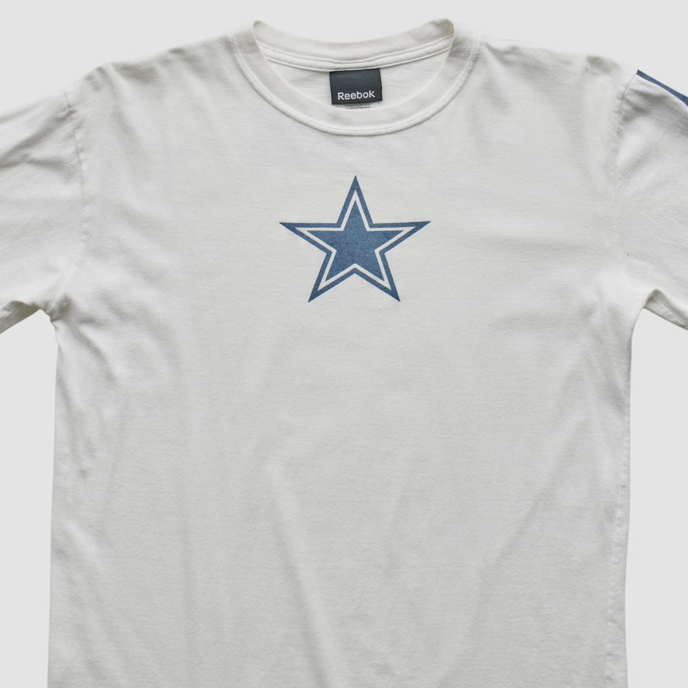 Fanatics Dallas Cowboys Reebok 2010s Long Sleeve T-Shirt White Vintage