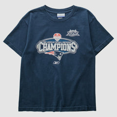 Fanatics New England Patriots Reebok 2004 T-Shirt Navy Vintage