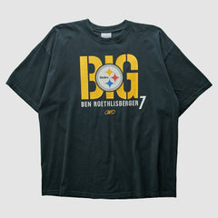 Fanatics Pittsburgh Steelers Reebok 2000s T-Shirt Black Vintage