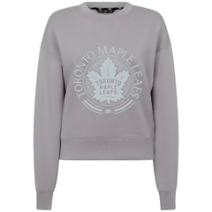 Toronto Maple Leafs Levelwear Women's Slate & Snow Sponge Tri-Blend Sweatshirt - Gray - NHL 203561097