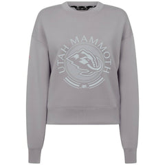 Utah Mammoth Levelwear Women's Slate & Snow Sponge Tri-Blend Sweatshirt - Gray - NHL 203561099