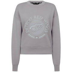Detroit Red Wings Levelwear Women's Slate & Snow Sponge Tri-Blend Sweatshirt - Gray - NHL 203561115