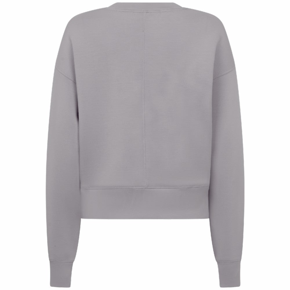 Detroit Red Wings Levelwear Women's Slate & Snow Sponge Tri-Blend Sweatshirt - Gray - NHL 203561115