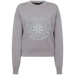 Boston Bruins Levelwear Women's Slate & Snow Sponge Tri-Blend Sweatshirt - Gray - NHL 203561123