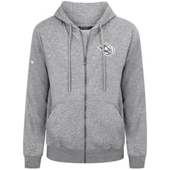Utah Mammoth Levelwear Podium Chenille Logo Full-Zip Hoodie - Gray - NHL 203561138