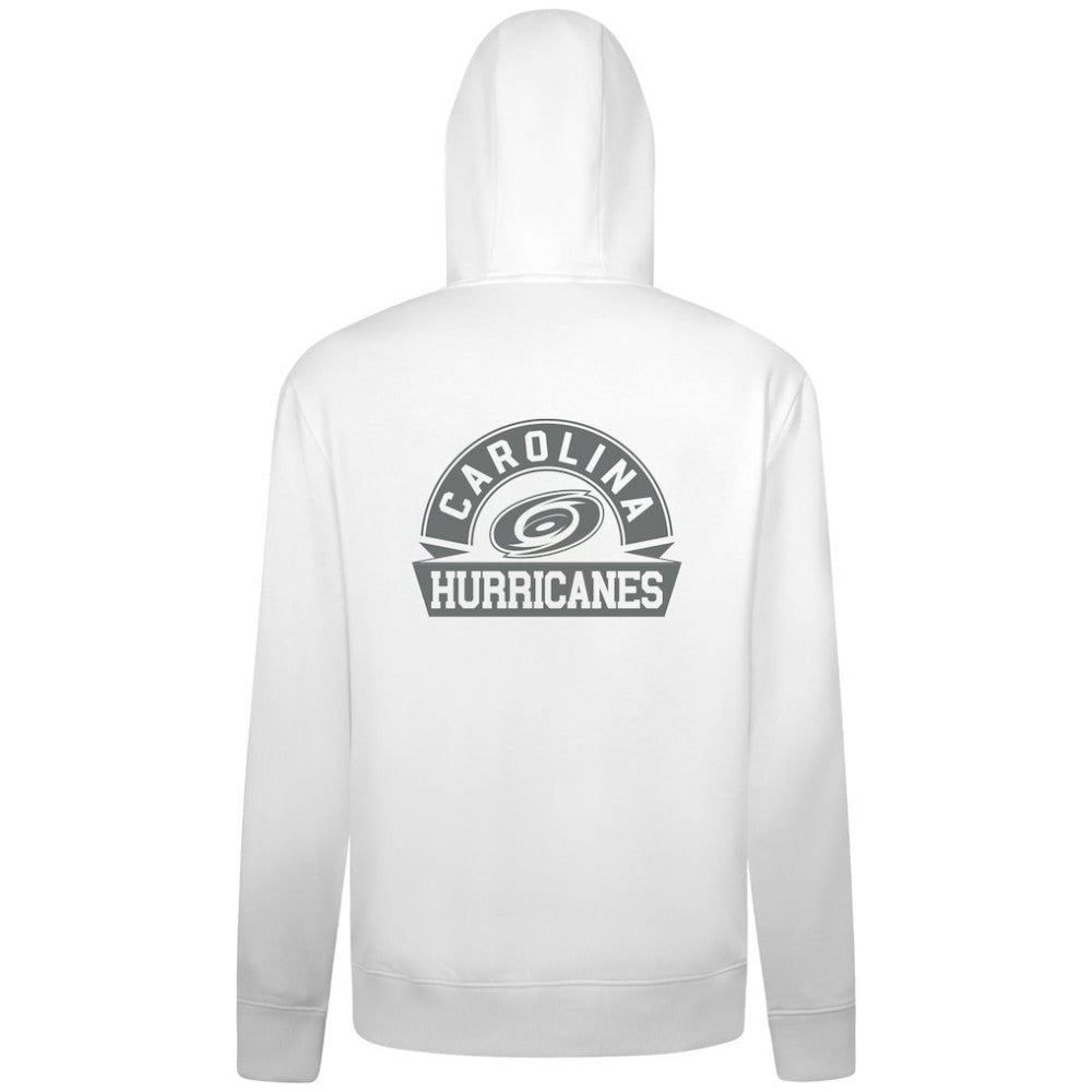 Carolina Hurricanes Levelwear Podium Chenille Logo Full-Zip Hoodie - White - NHL 203561147