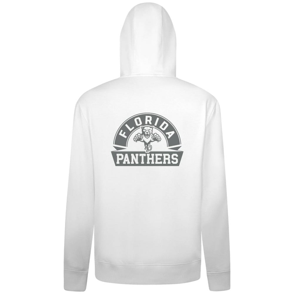 Florida Panthers Levelwear Podium Chenille Logo Full-Zip Hoodie - White - NHL 203561149