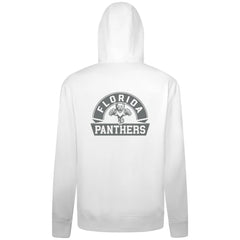 Florida Panthers Levelwear Podium Chenille Logo Full-Zip Hoodie - White - NHL 203561149