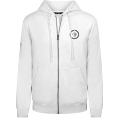 Winnipeg Jets Levelwear Podium Chenille Logo Full-Zip Hoodie - White - NHL 203561150