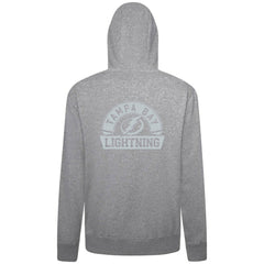Tampa Bay Lightning Levelwear Podium Chenille Logo Full-Zip Hoodie - Gray - NHL 203561156