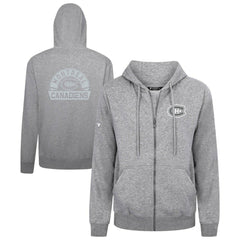 Montreal Canadiens Levelwear Podium Chenille Logo Full-Zip Hoodie - Gray - NHL 203561158