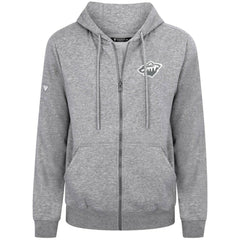 Minnesota Wild Levelwear Podium Banner Arch Full-Zip Hoodie - Gray - NHL 203561183