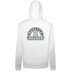 Seattle Kraken Levelwear Podium Banner Arch Full-Zip Hoodie - White - NHL 203561190