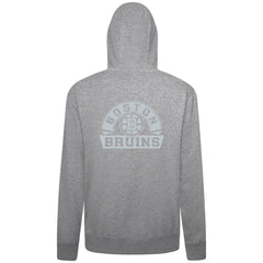 Boston Bruins Levelwear Podium Banner Arch Full-Zip Hoodie - Gray - NHL 203561196