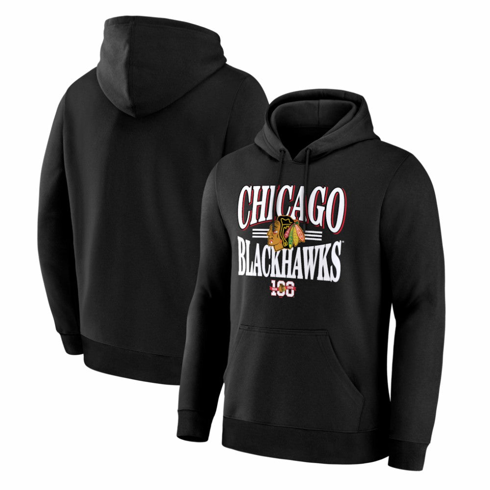 Chicago Blackhawks Fanatics Legacy Hoodie - Black - NHL 203561335