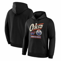 Edmonton Oilers Fanatics Legacy Hoodie - Black - NHL 203561341