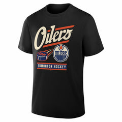 Edmonton Oilers Fanatics Legacy T-Shirt - Black - NHL 203561342