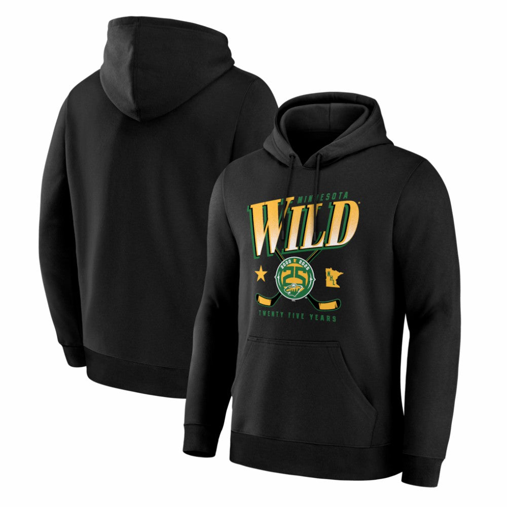 Minnesota Wild Fanatics Legacy Hoodie - Black - NHL 203561345