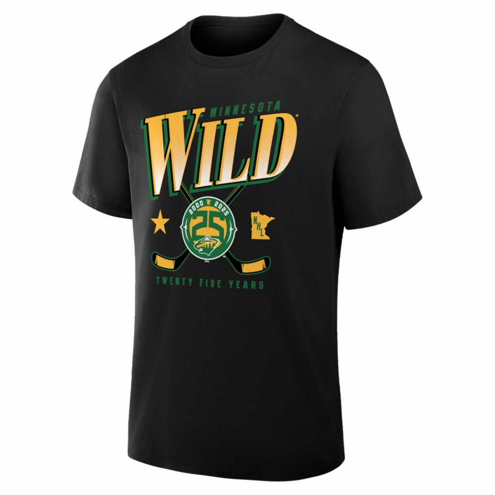 Minnesota Wild Fanatics Legacy T-Shirt - Black - NHL 203561346