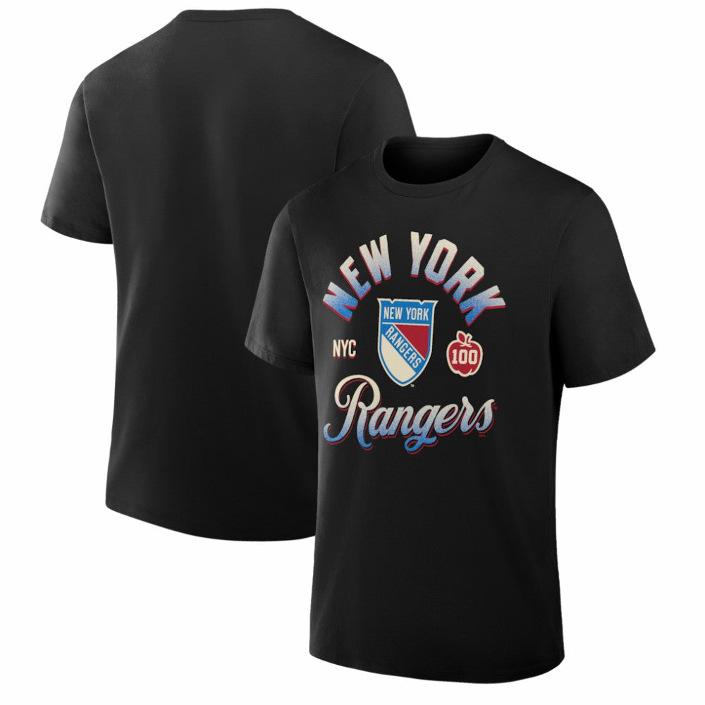New York Rangers Fanatics Legacy T-Shirt - Black - NHL 203561348