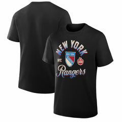 New York Rangers Fanatics Legacy T-Shirt - Black - NHL 203561348
