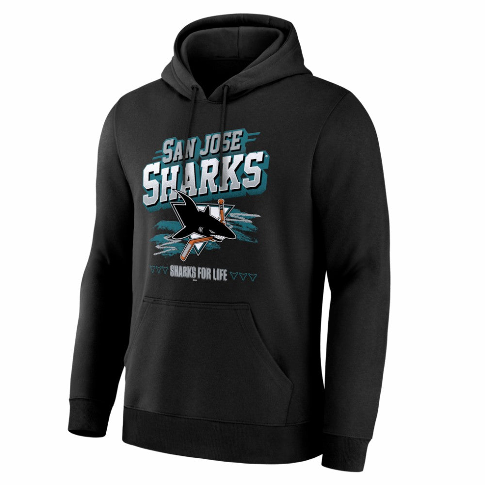 San Jose Sharks Fanatics Legacy Hoodie - Black - NHL 203561351