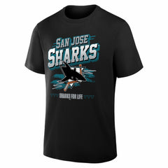 San Jose Sharks Fanatics Legacy T-Shirt - Black - NHL 203561352