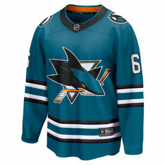 Sam Dickinson San Jose Sharks Fanatics Home Breakaway Jersey - Teal - NHL 203563399