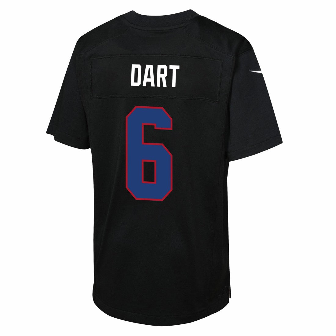 Nike Jaxson Dart New York Giants Youth Fashion Game Jersey Carbon Black