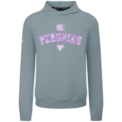 Pittsburgh Penguins Levelwear Hockey Fights Cancer Mandate Tri-Blend Hoodie - Gray - NHL 203563888