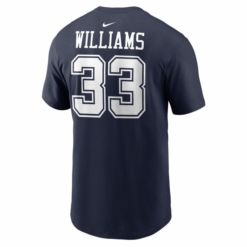Nike Javonte Williams Dallas Cowboys Name & Number T-Shirt Navy