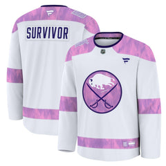 Buffalo Sabres Fanatics Hockey Fights Cancer Survivor Practice Jersey - White - NHL 203564956