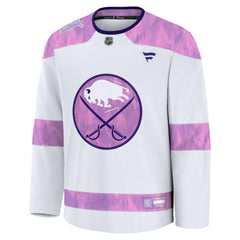 Buffalo Sabres Fanatics Hockey Fights Cancer Survivor Practice Jersey - White - NHL 203564956
