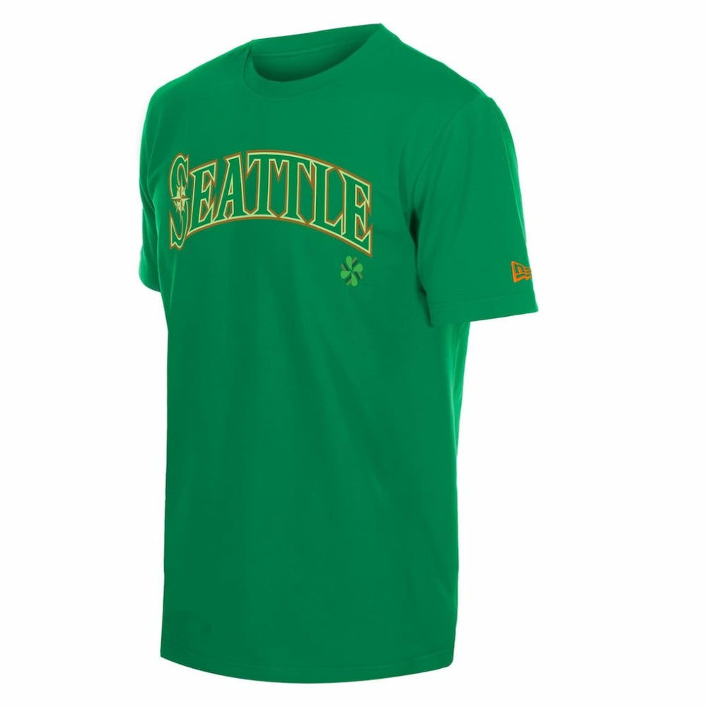 Seattle Mariners New Era 2026 St. Patrick's Day T-Shirt - Green - New Era Lifestyle