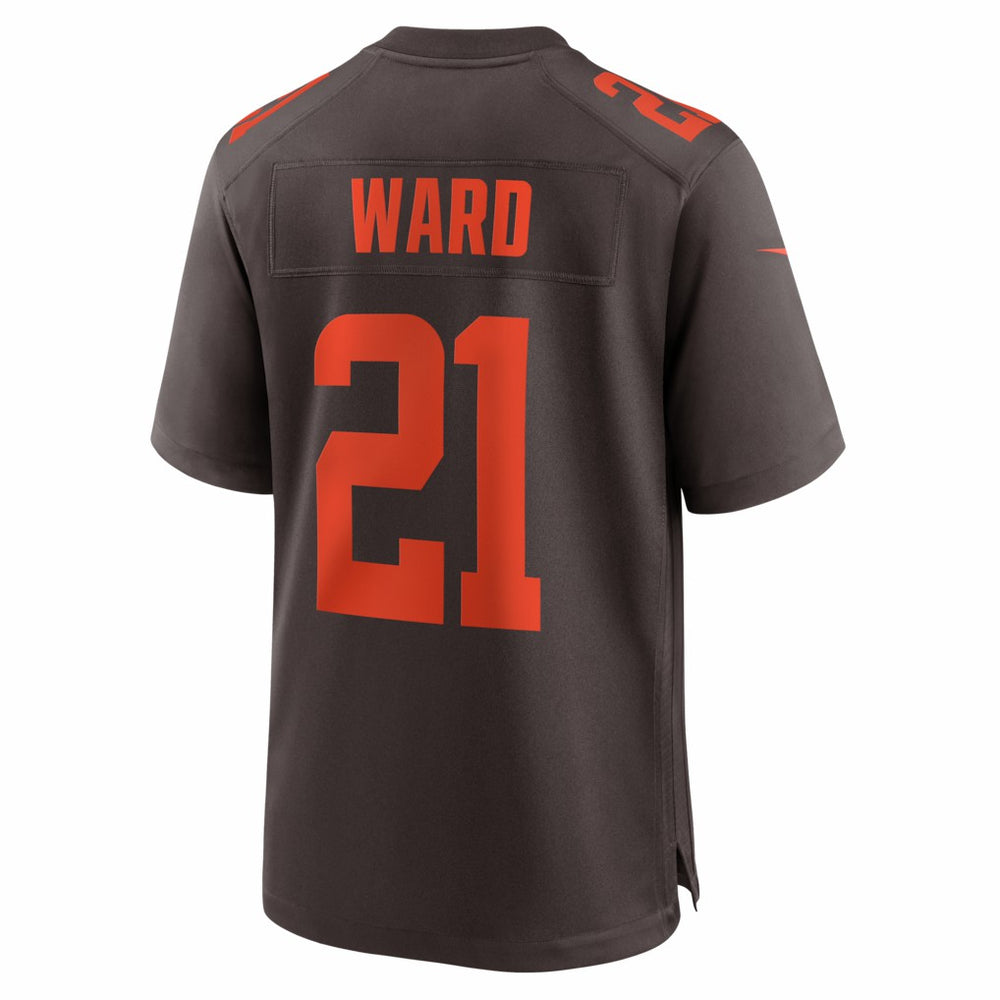 Nike Denzel Ward Cleveland Browns Alpha Dawg Game Jersey Brown